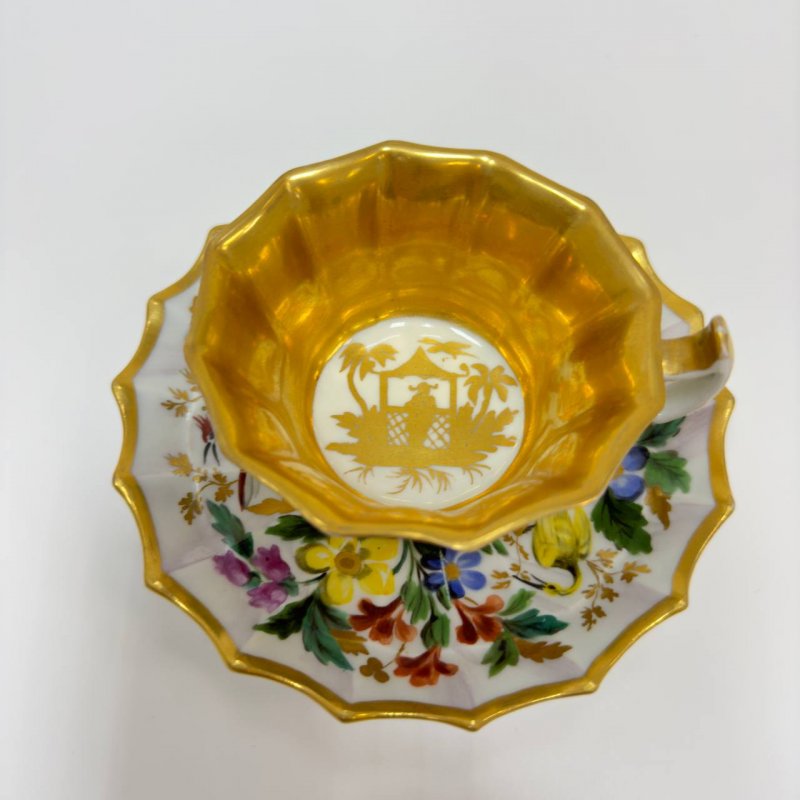 Коллекционная очень редкая Чашка с блюдцем  Royal Vienna 1832 год
