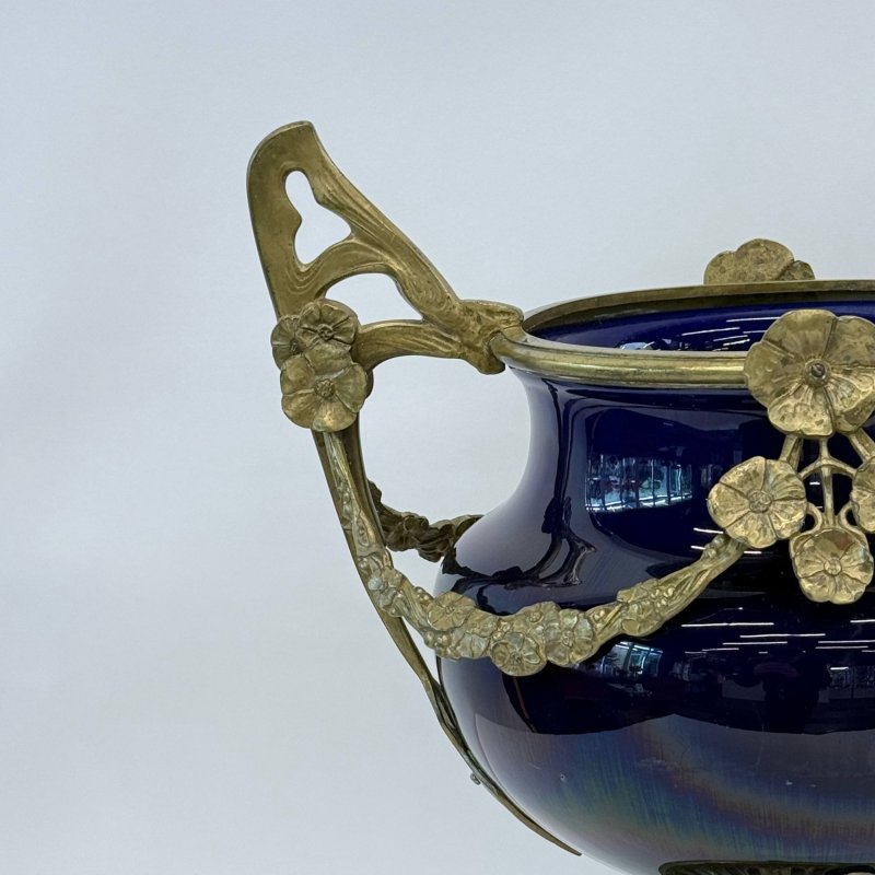  Кобальтовая ваза