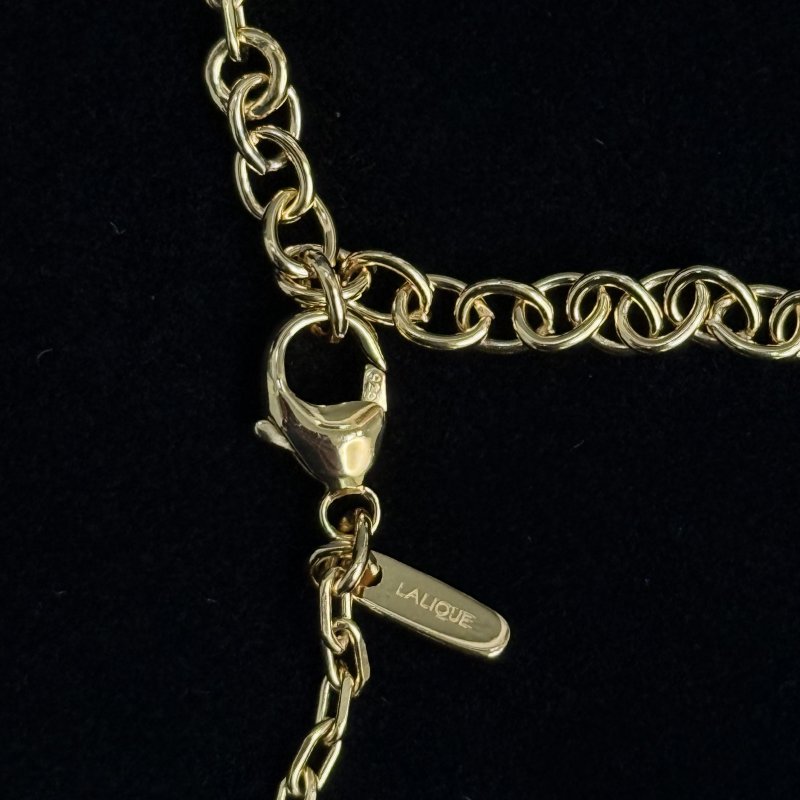 Подвеска в виде ландыша прозрачный хрусталь серебро 925 пр золочение Франция 2024-2025 г 