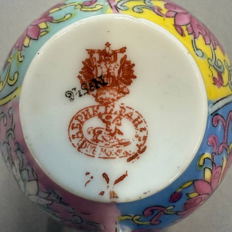 Чайная пара в восточном стиле Гарднер Ф.Я. (Мануфактура)