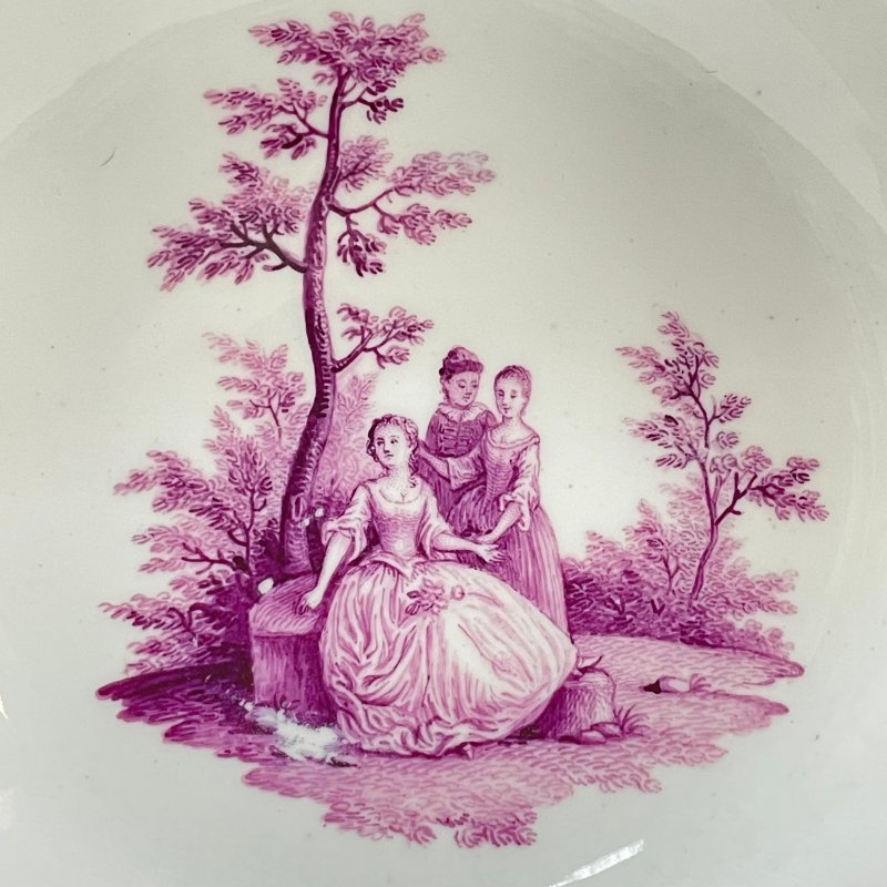 Сервиз на 4 персоны Meissen фарфор 1763-1774 гг Германия