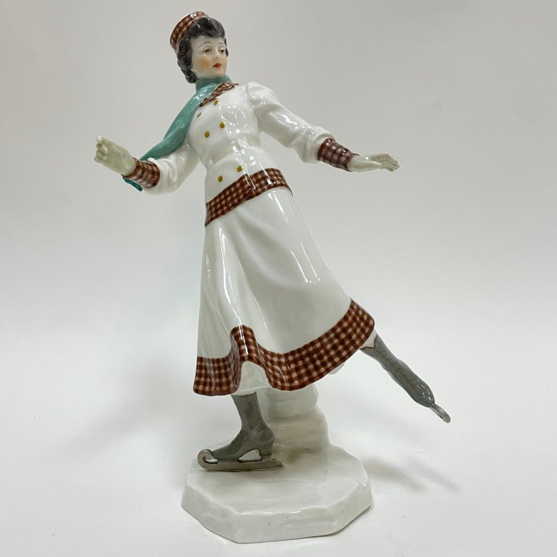 Статуэтка Фигуристка Meissen около 1910 г