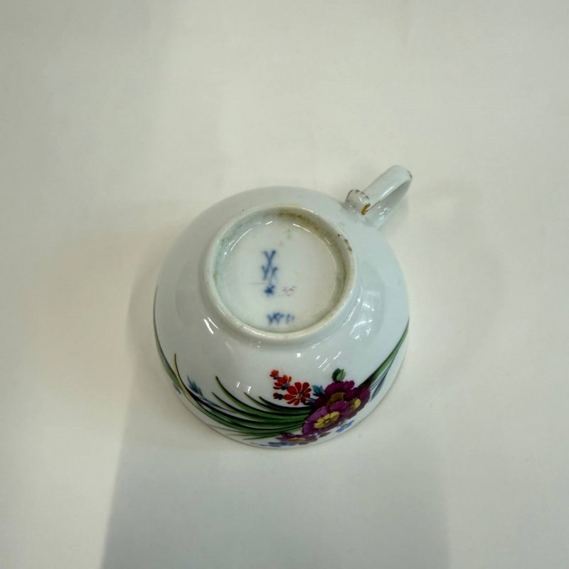 Чашка Meissen период Марколини 1770-1814 г Германия