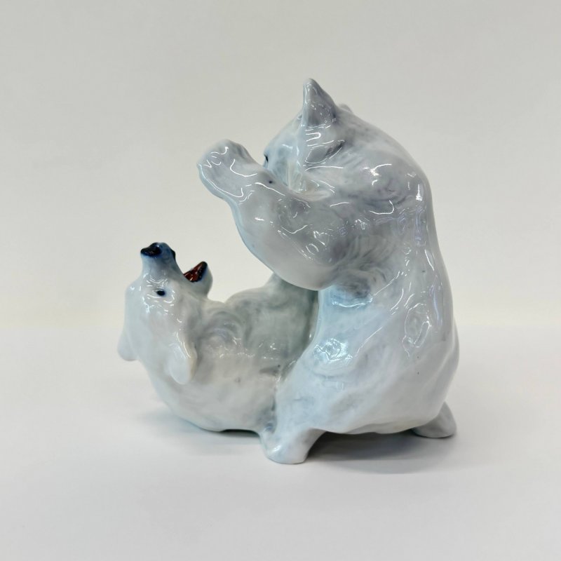 Фигурка Играющие медведи Royal Copenhagen 1935-49 г