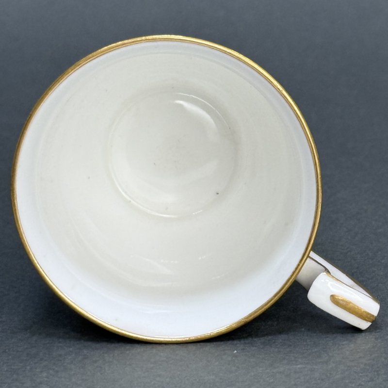 Чашка с блюдцем для кофе в стиле Артдеко Роял Вустер - Marshall Field &Co Англия-США 1920 гг.