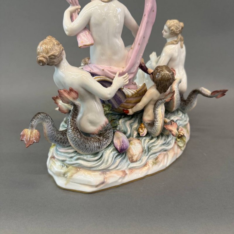 Скульптурная группа  «Вода» Meissen 