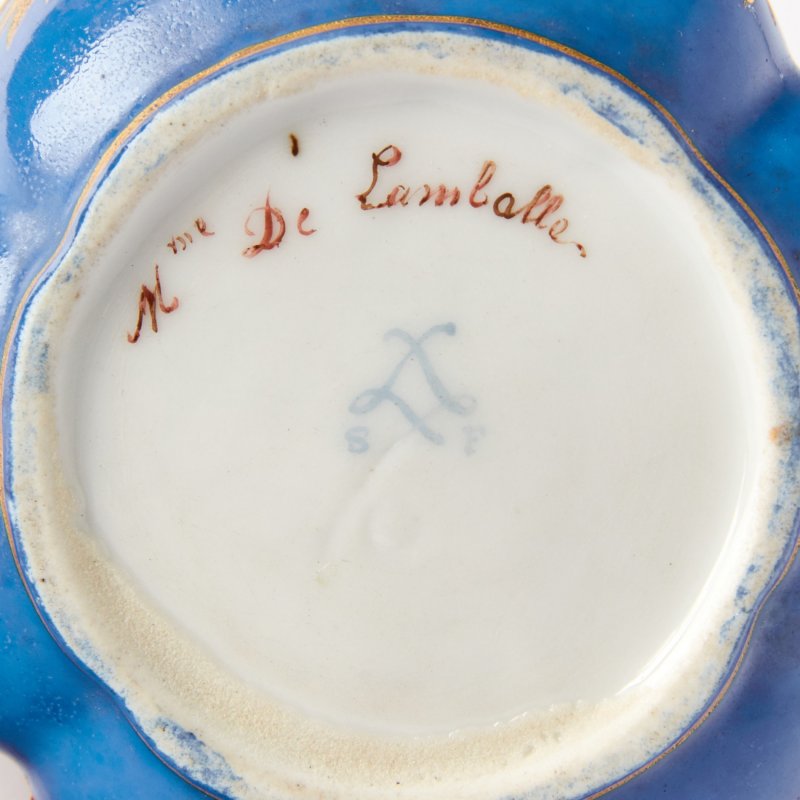 Чайник в стиле Sevres Мадам Де Ламбаль