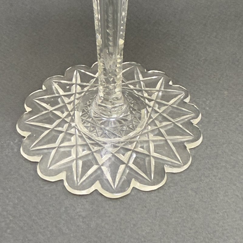 Бокал для вина Саарские мосты или Белфорт V.S.Lambert Бельгия 1900 г