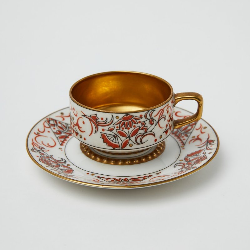 Чашка с блюдцем