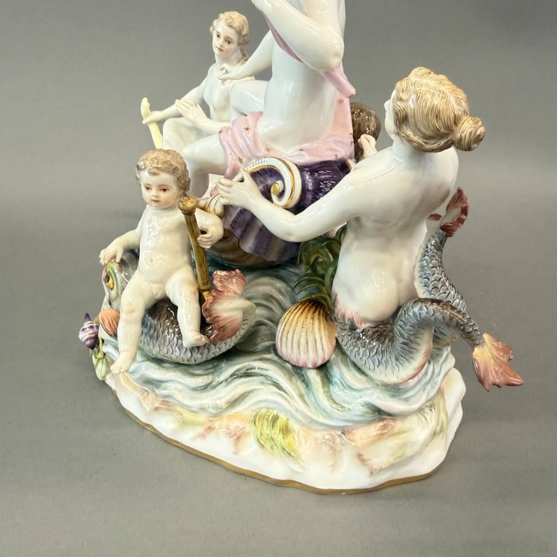 Скульптурная группа  «Вода» Meissen 