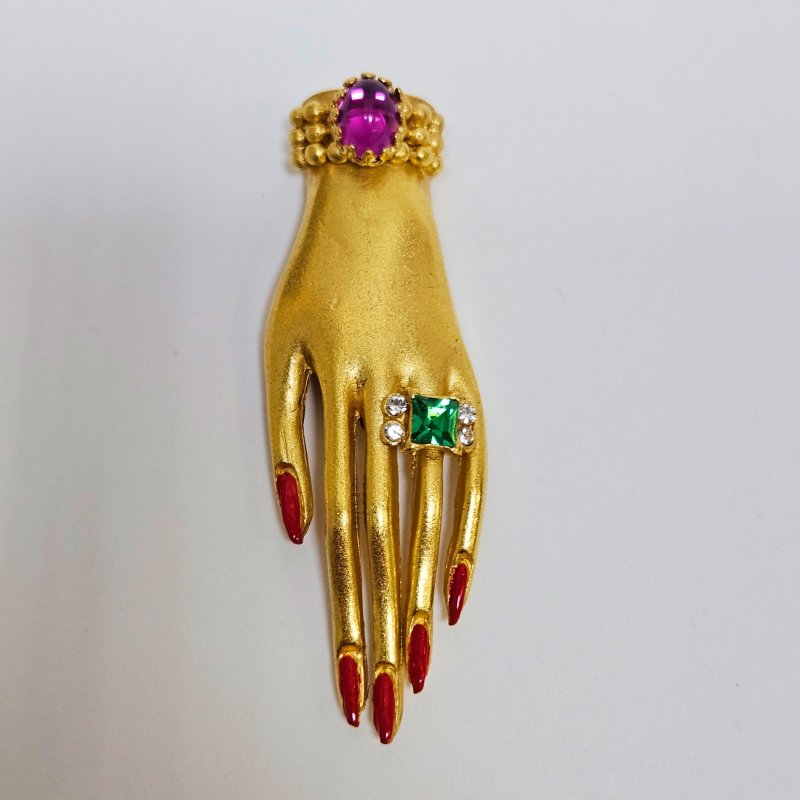  Брошь Рука Askew London