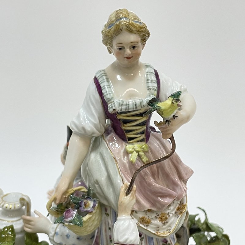  Фигура Группа садоводов Meissen 1880-1890