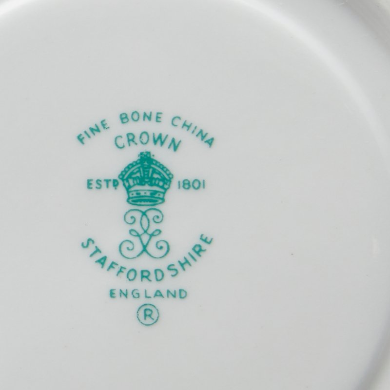 Чайная пара Crown Staffordshire