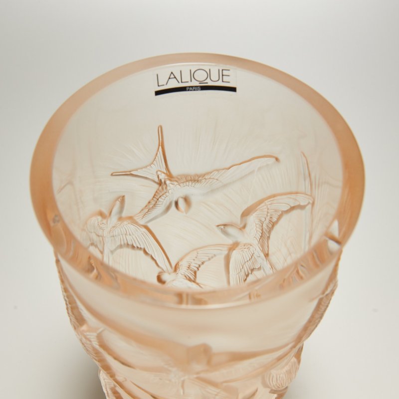  Хрустальная ваза «Hirondelles»