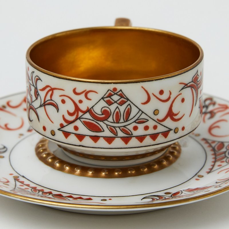 Чашка с блюдцем