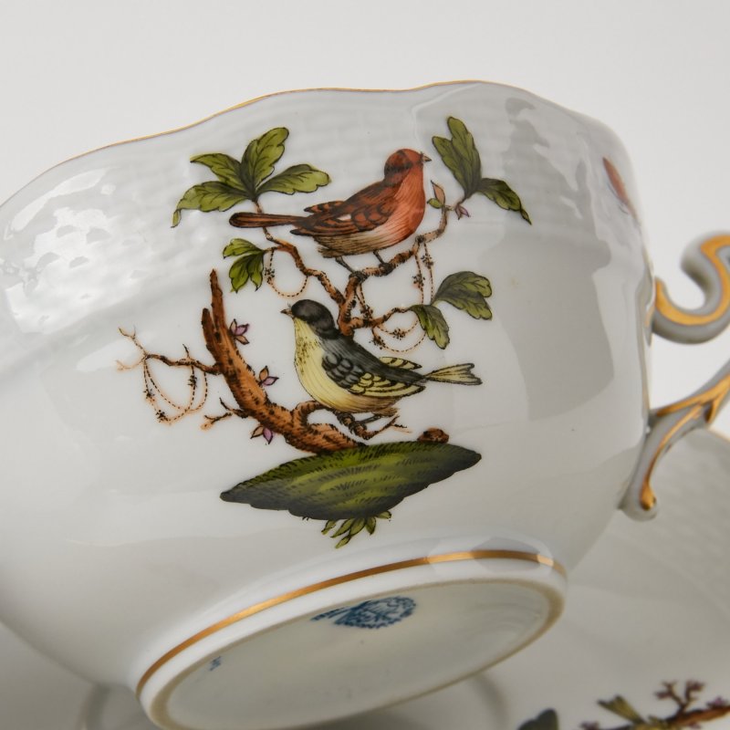 Чашка с блюдцем Rotshchild birds