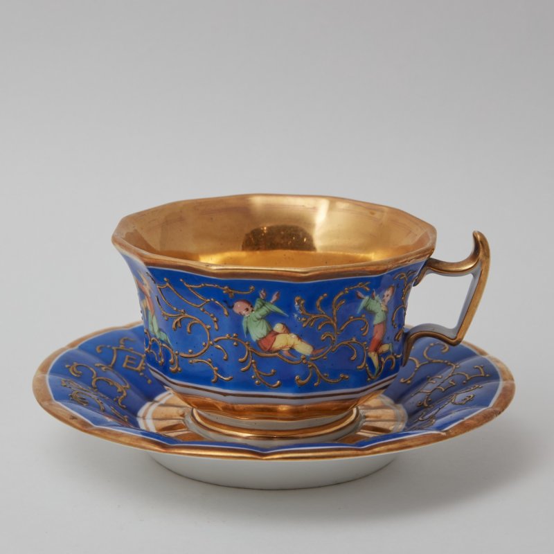 Чашка с блюдцем Furstenberg