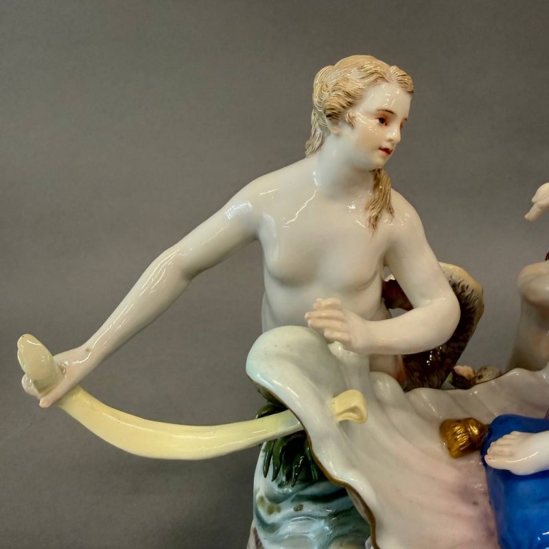 Скульптурная группа  «Вода» Meissen 