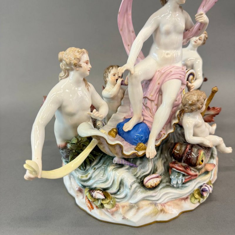 Скульптурная группа  «Вода» Meissen 
