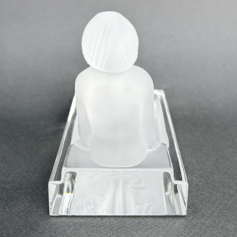 Мелочница сатиновое стекло дизайн 1930г. Г. Хоффманн Чехия 21 в