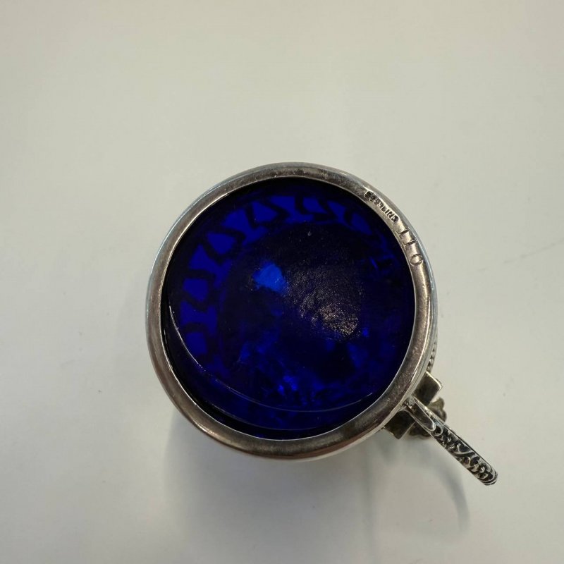 Серебряная горчичница