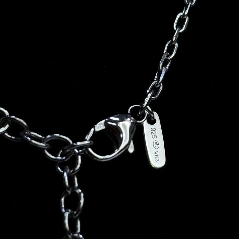 Подвеска в виде ландыша прозрачный хрусталь серебро 925 пр Франция 2024-2025 г 