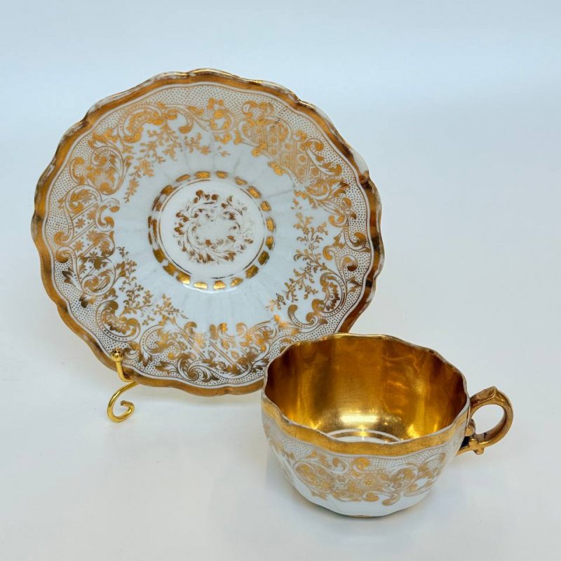 Чашка с блюдцем для чая ИФЗ период НI