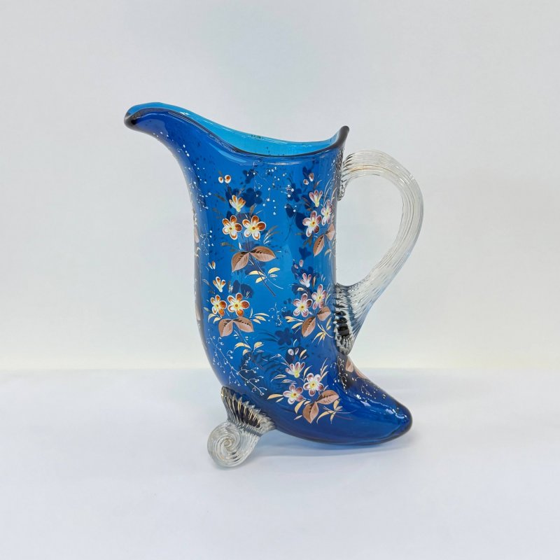 Кувшин для воды синего стекла Moser