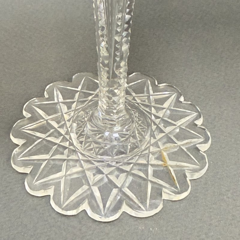 Бокал для вина Саарские мосты или Белфорт V.S.Lambert Бельгия 1900 г