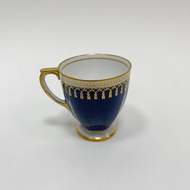 Чашка для кофе с блюдцем Spode 1900е г