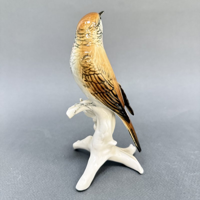 Коллекционная очень редкая фигурка Соловей на ветке Карл Энс 1950 - 1960 годы (д)