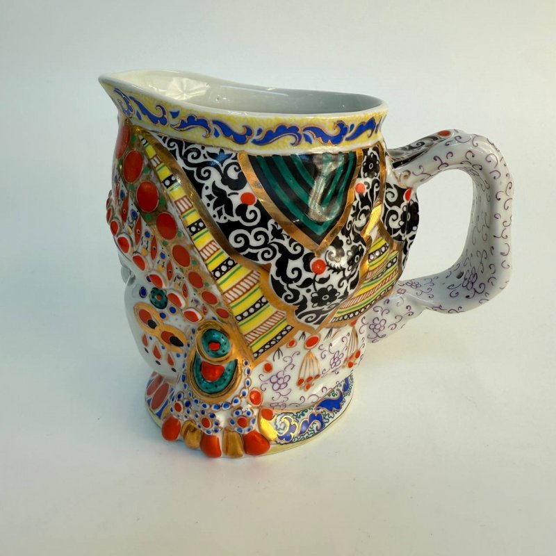 Декоративная кружка-молочник ЛФЗ «Молоко» №16