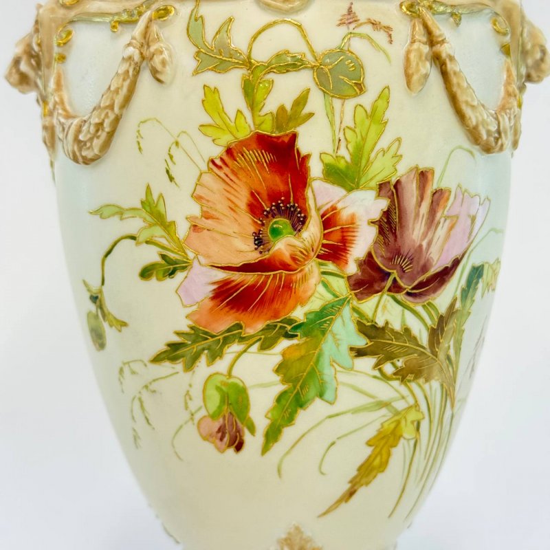 Старинная ваза  Royal Worcester 1890е гг