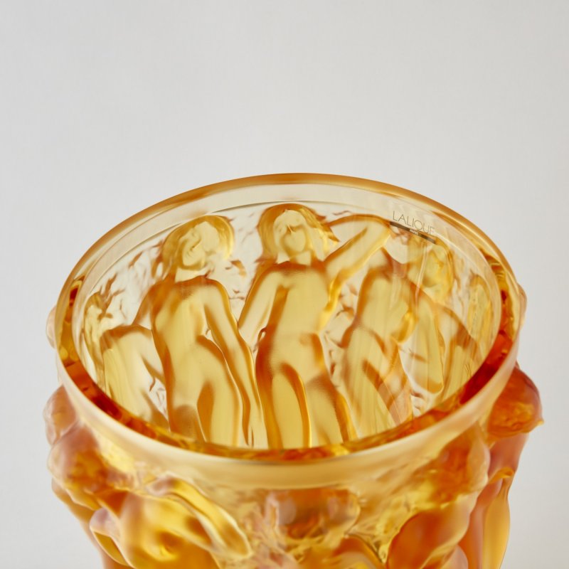 Хрустальная ваза из лимитированной серии «Bacchantes» («Вакханки»). Модель 1927 года
