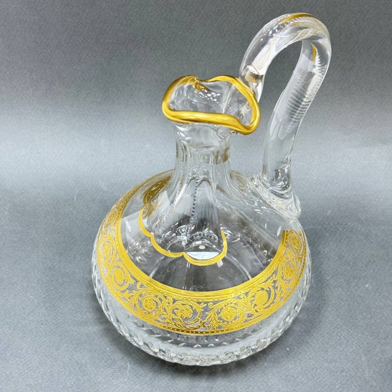 Кувшин с крышкой, хрусталь Saint Louis коллекция Thistle-Чертополох