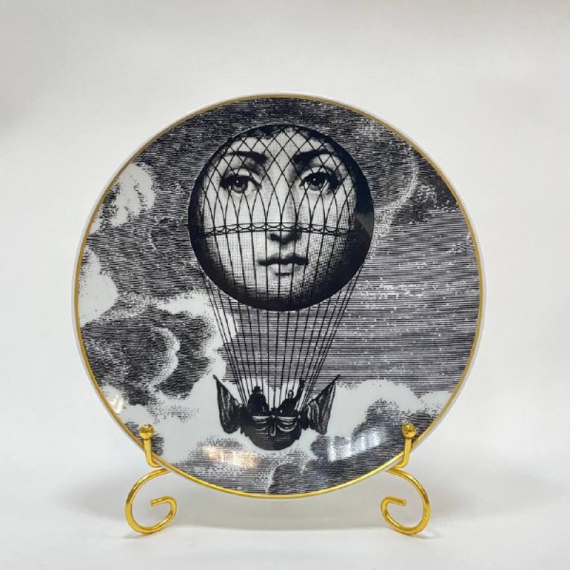 Коллекционная тарелка Fornasetti ( Форназетти ) Фабрика Rosenthal ( Розенталь )