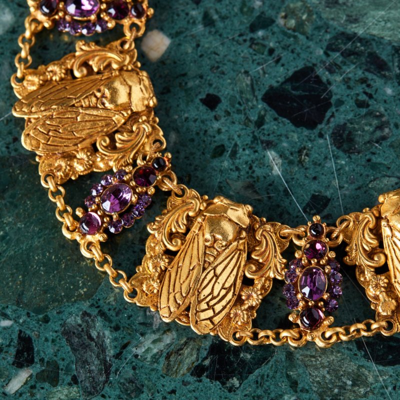 Коллекционное ожерелье Цикады