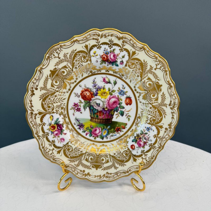 Тарелка Spode  для  Tiffany Нью-Йорк 