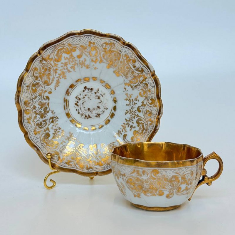 Чашка с блюдцем для чая ИФЗ период НI