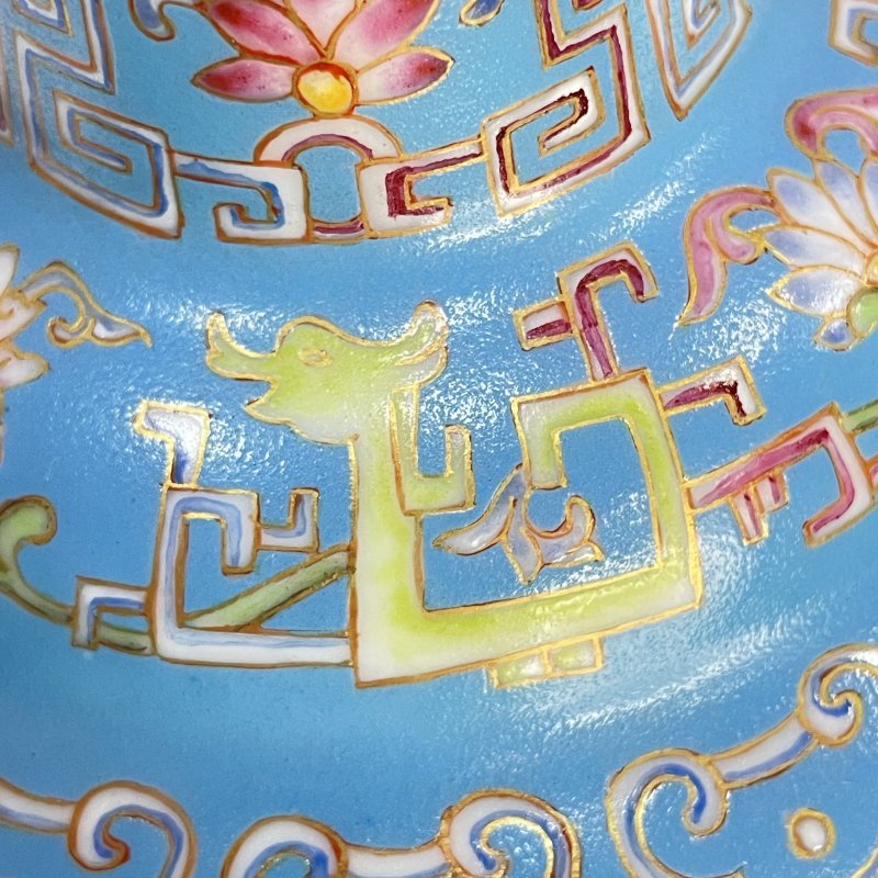 Уникальный предмет музейного уровня! Ваза Qianlong Китай 1736-1795 (к) 