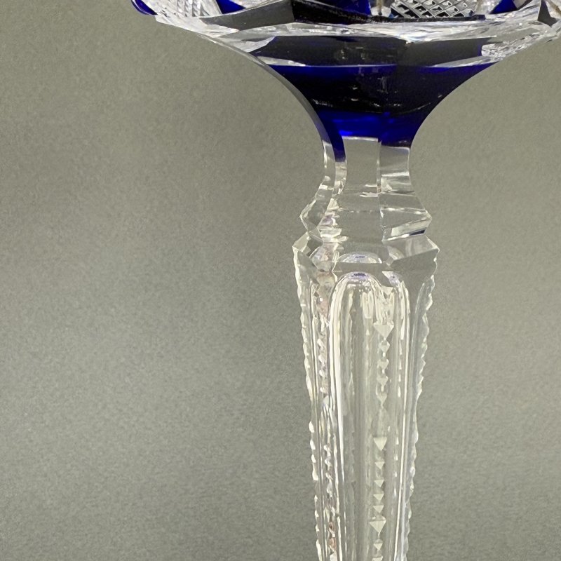 Бокал для вина Саарские мосты или Белфорт V.S.Lambert Бельгия 1900 г