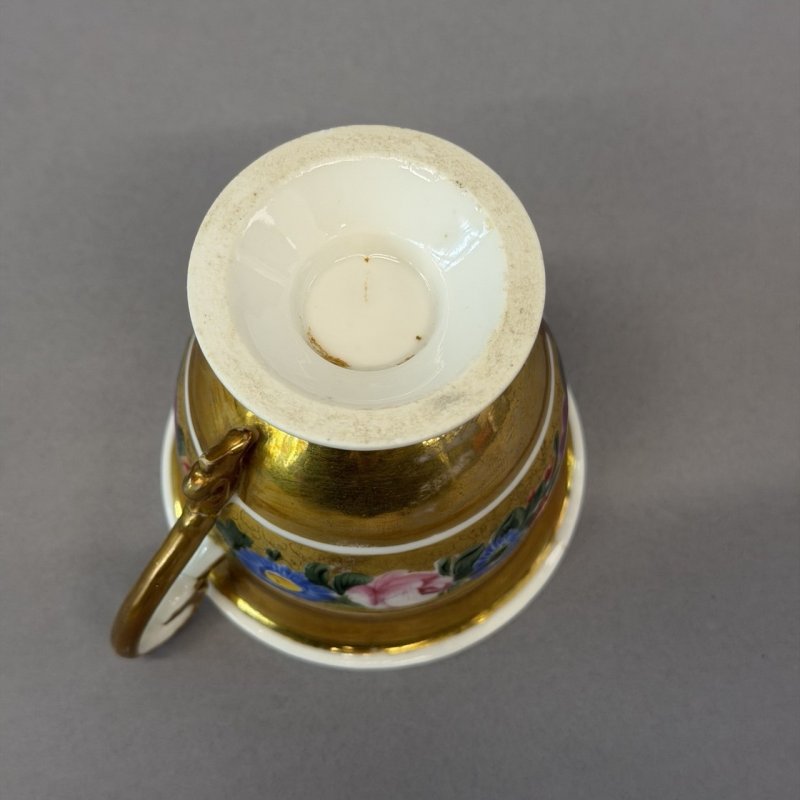 Чашка с блюдцем  с монограммой