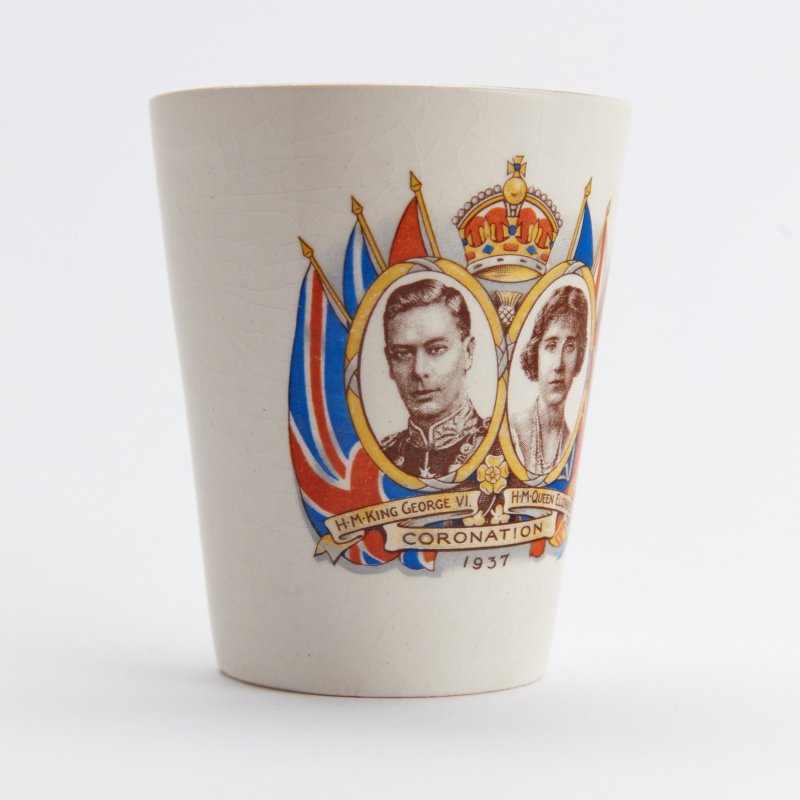 Стакан керамический Коронация Георга VI и Елизаветы