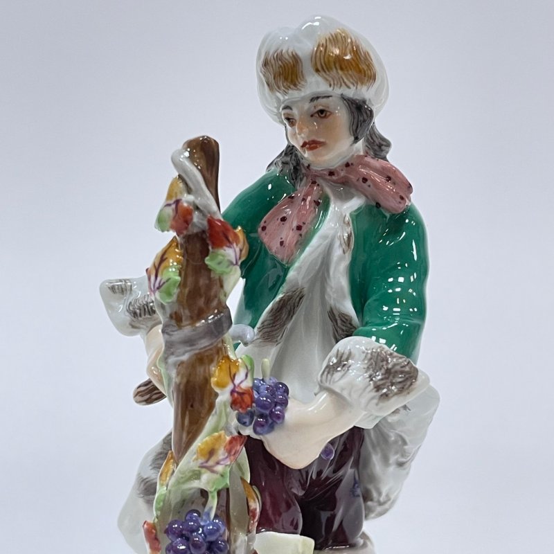 Мужчина собирающий виноград Meissen 1990 г 