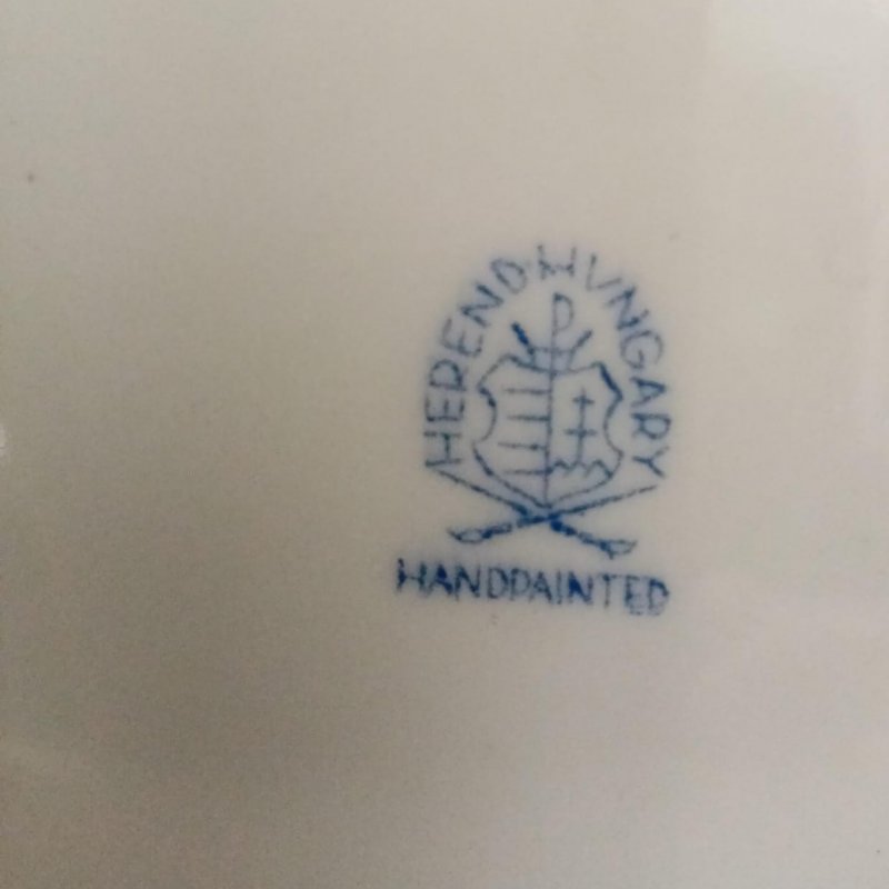 Тарелка Herend с росписью 