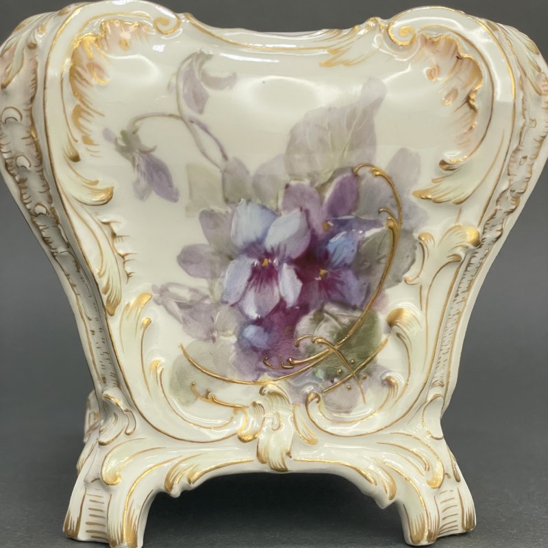 Старинная шкатулка в стиле Weichmalerei KPM  1900-1910 г 