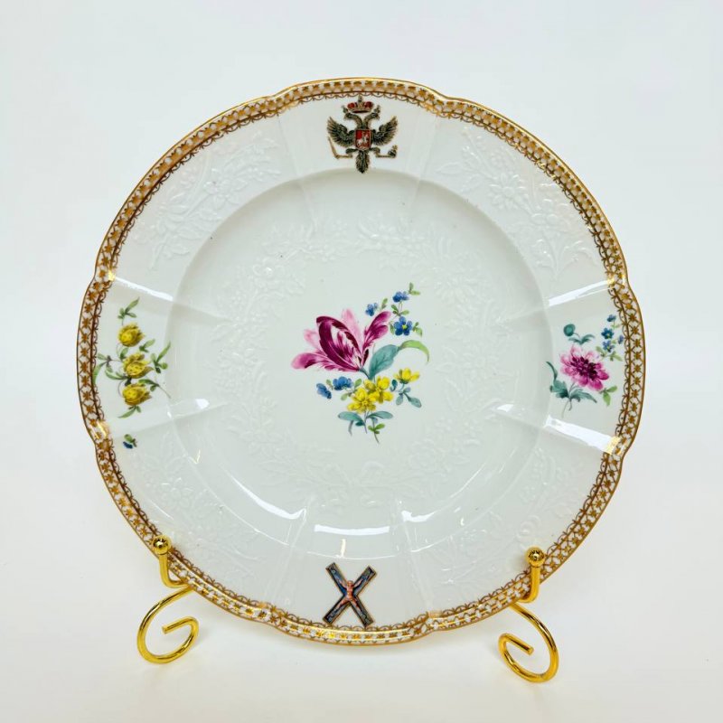 Набор из 6 тарелок из Андреевского сервиза