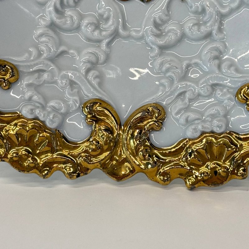 Коллекционное блюдо Meissen 1840е гг