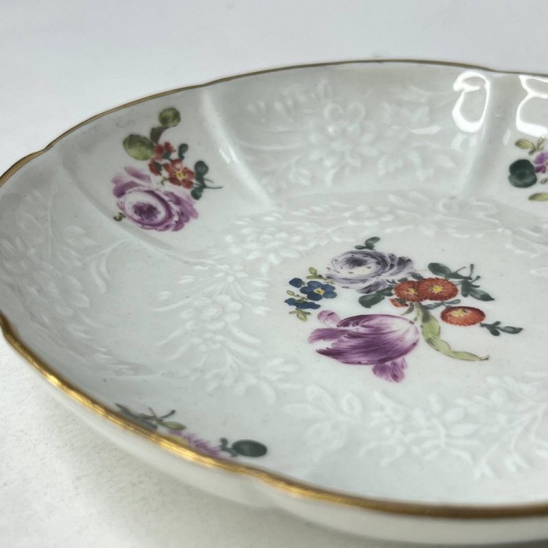 Чашка с блюдцем, Meissen, из сервиза Иоганна Эрнста Гоцковского 