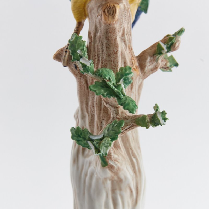 Коллекционная статуэтка Попугай ручной работы 